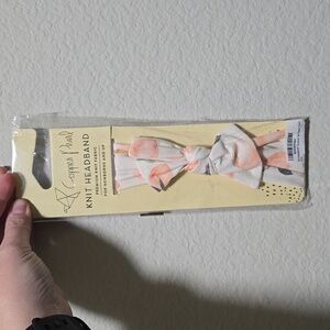 NWT Copper Pearl Infant Bow Caroline